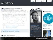 Tablet Screenshot of netzaffe.de